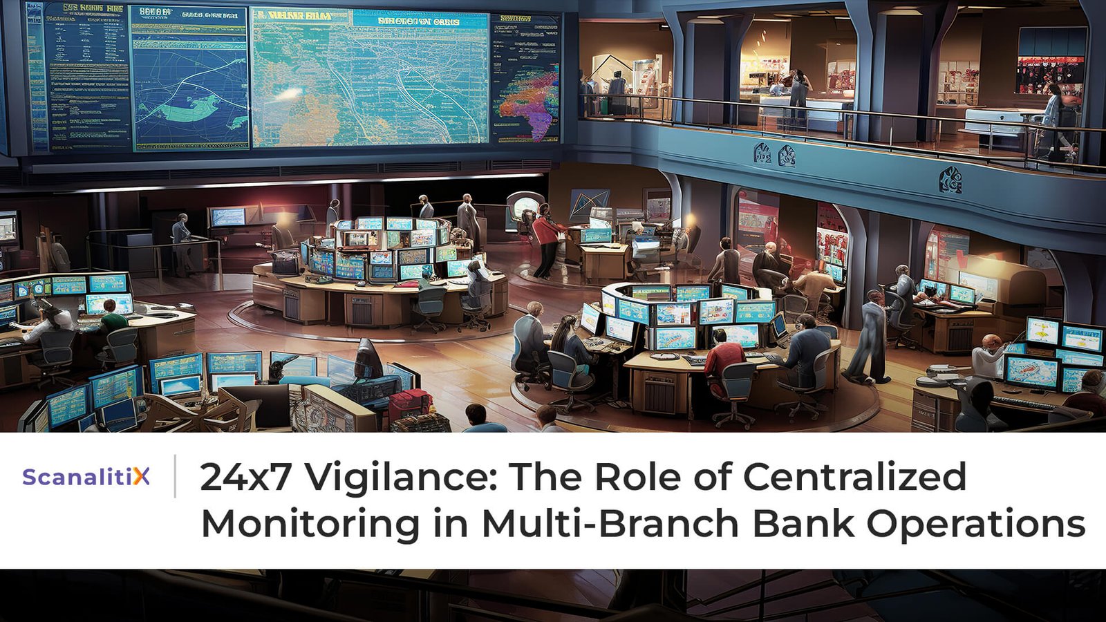 24x7 Vigilance: The Role of Centralized Monitoring in Multi-Branch Bank Operations