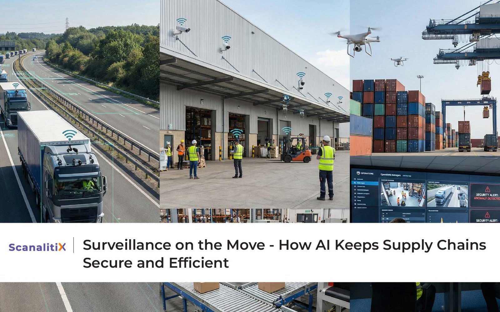 Surveillance on the Move - How AI Keeps Supply Chains Secure and Efficient