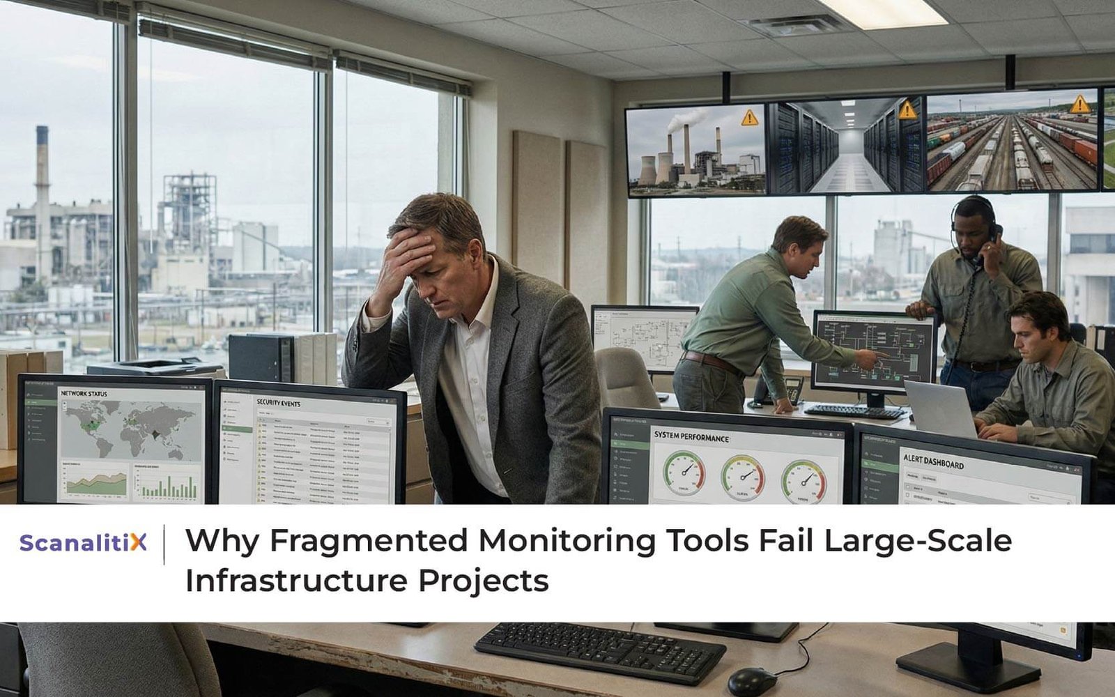 Why Fragmented Monitoring Tools Fail Large-Scale Infrastructure Projects