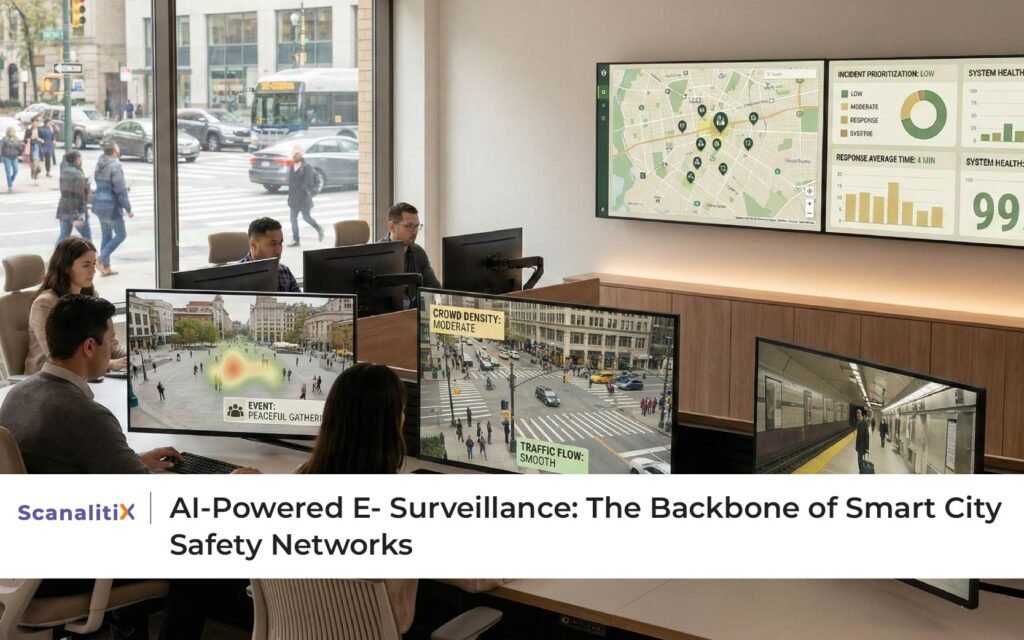 AI-Powered E-Surveillance - The Backbone of Smart City Safety Networks