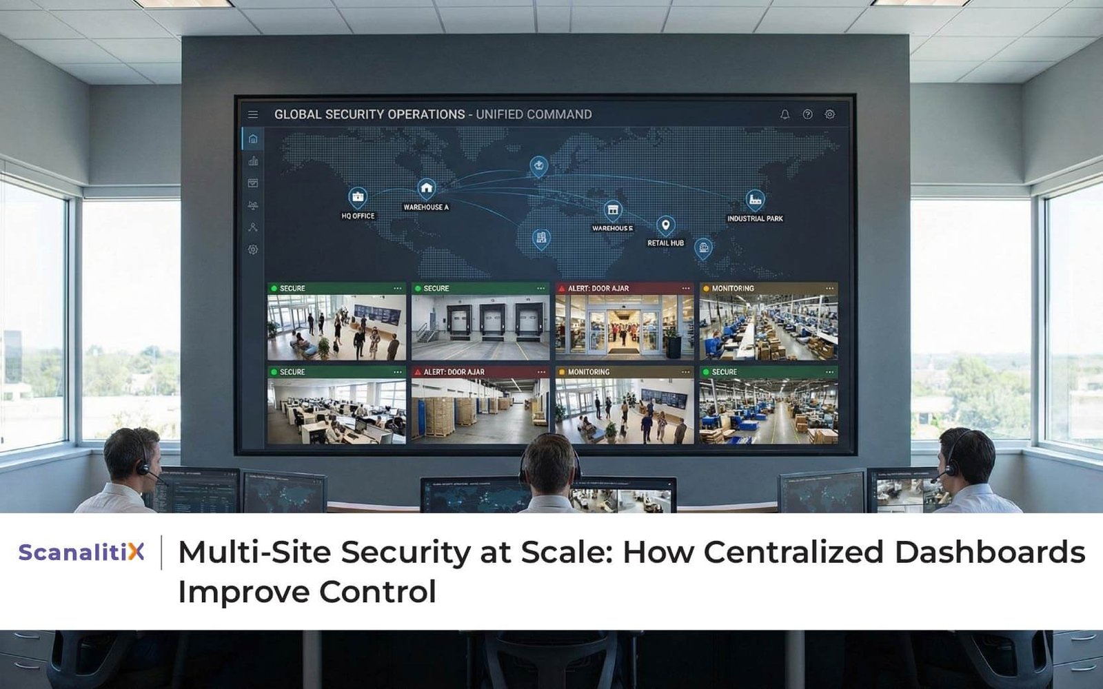Multi-Site Security at Scale: How Centralized Dashboards Improve