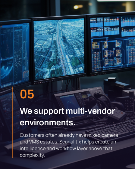 We support multi-vendor environments