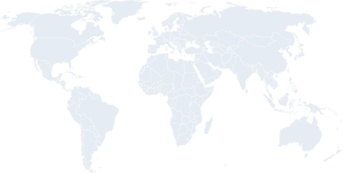 World map showing Scanalitix partner locations